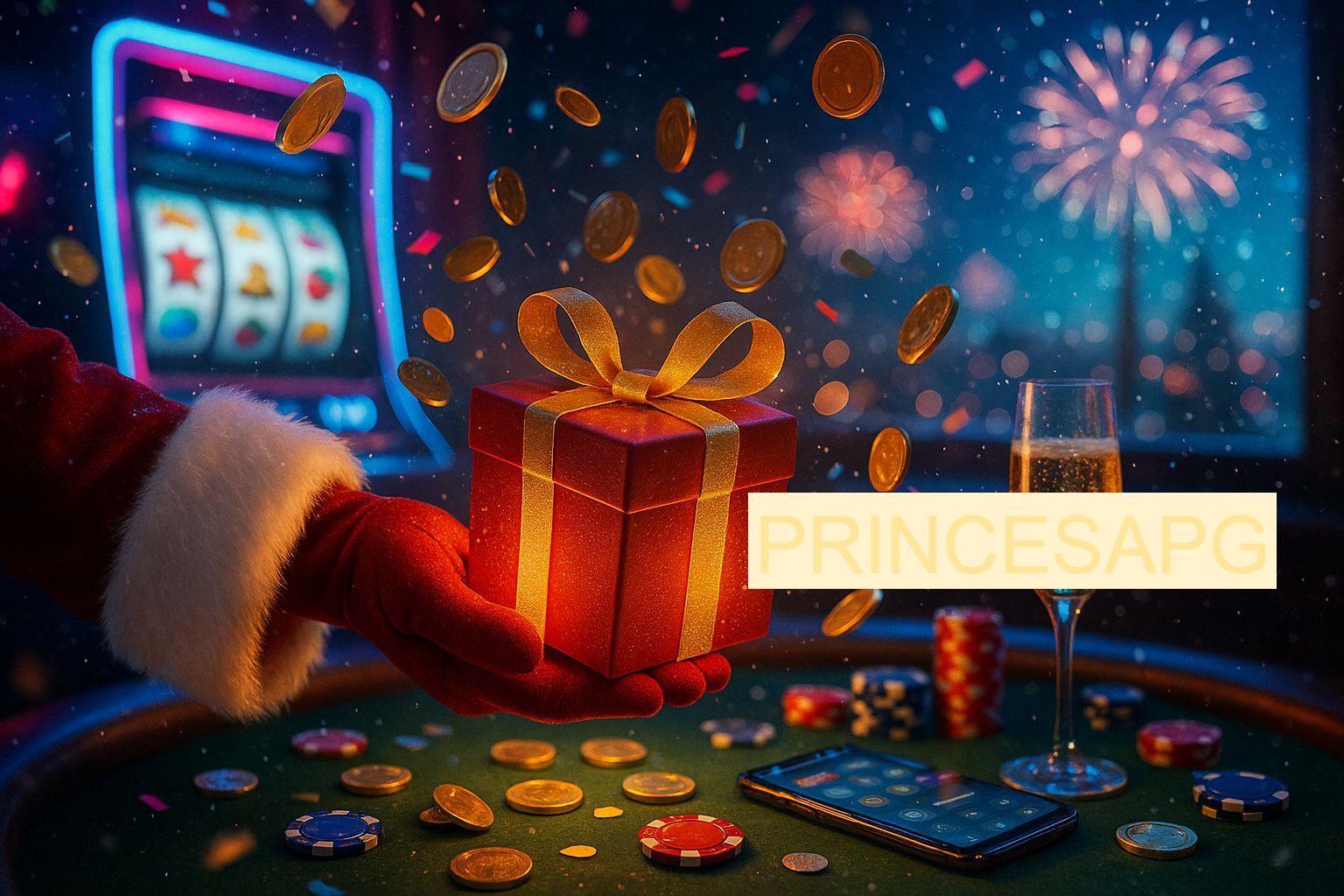 Promoções de Ano Novo no PRINCESAPG